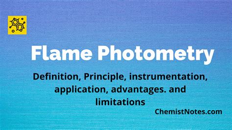 Flame photometry: Principle, Instrumentation, and Reliable